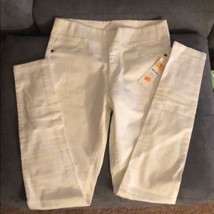Agnes and Dora white jeggings s
